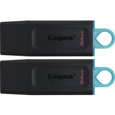 Kingston USB 3.2 Gen 1 DataTraveler Exodia 64GB (Pack of 2)