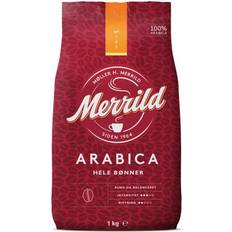 Kaffe Merrild 100% Arabica Coffee Beans 1000g