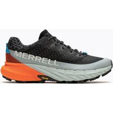 Merrell 9,5 Løbesko Merrell Agility Peak Trail running shoes Men's Black Tangerine