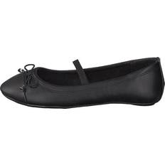 Duffy Ballerinasko Duffy 92-26437 Black, Unisex, Sko, Sandaler og Hjemmesko, ballerina sko, Sort