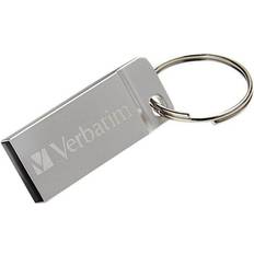 Verbatim 64 GB - MultiMediaCard (MMC) - USB 2.0 USB Stik Verbatim Metal Executive 64GB USB 2.0