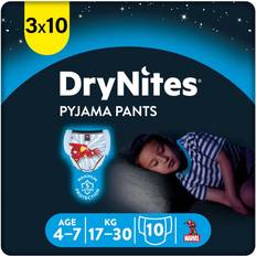 DryNites Bleer DryNites Huggies pyjama pants for boys years 4-7, 30 pack