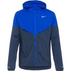 Nike Elastan/Lycra/Spandex Overtøj Nike Windrunner Repel Men's Running Jacket - Game Royal/Obsidian