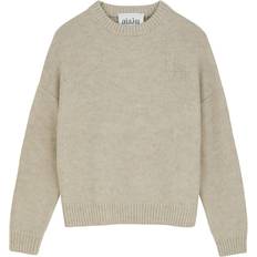 L - Uld Overdele Aiayu Highland Juna Sweater - Pure Natural