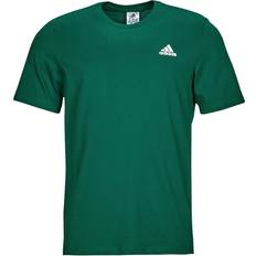 40 - Grøn - Jersey Tøj adidas Essentials Single Jersey Embroidered Small Logo T-shirt - Collegiate Green
