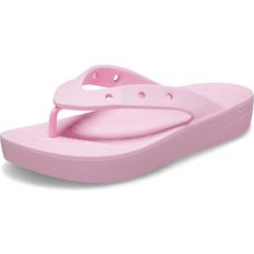 Crocs Pink Klipklappere Crocs women Classic Platform Flips Flamingo