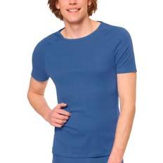 Sloggi S T-shirts Sloggi Men's Free Evolve O-Neck T-shirt - Blue