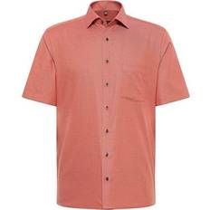 Eterna Denimshorts - Herre Tøj Eterna Long-Sleeved Leisure Shirt - Rusty Red