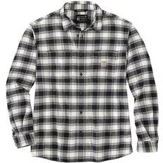 Elastan/Lycra/Spandex - Herre - S Skjorter Carhartt Rugged Flex Flannel Shirt - Malt