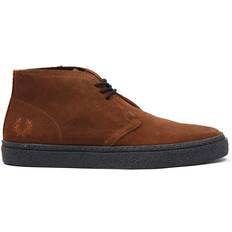 Fred Perry Herre Sko Fred Perry Hawley Suede Chukka Boot Ginger