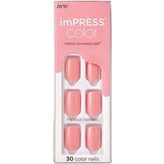 ImPRESS Kunstige negle imPRESS Color Press-On Manicure Pretty Pink 30-pack