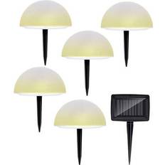 Grundig LED-belysning Gulvlamper & Havelamper Grundig Solcelle havebelysning halvkugle Bedlampe