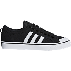 Adidas 45 - Herre - Lærred Sneakers adidas Nizza - Core Black/Cloud White