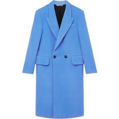 Stella McCartney Frakker Stella McCartney Woman Long Double-Breasted Coat - Cornflower Blue