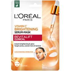 L'Oréal Paris Ansigtsmasker L'Oréal Paris Clinical Vitamin C Brightening Serum-Mask, Ansigtsmaske
