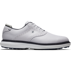 10,5 - 35 ½ - Herre Golfsko FootJoy Tradition Spikeless M - White