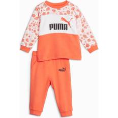 Puma 98 Tracksuits Puma Joggingsæt ESS Mix Mtch Infants Jogger TR Orange