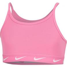 Nike Pink - Polyester Undertøj Nike Dri-Fit Big Kids Sports Bras Girls Pink