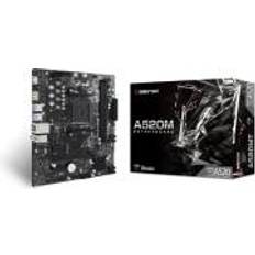 Biostar Micro-ATX - Socket AM4 Bundkort Biostar A520MT - onboard