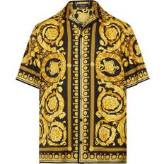 Versace Skjorter Versace Barocco Silk Shirt - Gold
