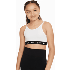 Nike Dri-FIT One-sports-bh til større børn piger hvid