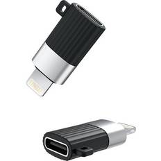 Kabeladaptere - USB C Kabler Xo NB149-D Lightning - USB C M-F Adapter