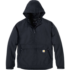 Carhartt Herre Jakker Carhartt Rain Defender Loose Fit Lightweight Packable Anorak Jacket - Black