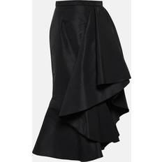 Alexander McQueen Nederdele Alexander McQueen Asymmetric Skirt Black