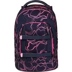 Satch Brystremme - Dame Skoletasker Satch School Backpack - Pink Supreme