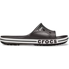 Crocs 13 - 44 Badesandaler Crocs Bayaband Slide - Black/White