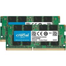 Grøn - SO-DIMM DDR4 RAM Crucial DDR4 3200MHz 2x32GB (CT2K32G4SFD832A)