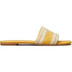 Tory Burch Double T Jacquard - Mellow Yellow/Ash White