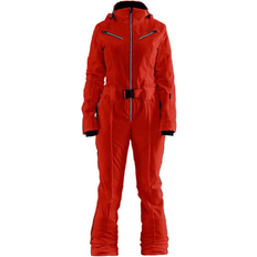 Dame - Polyester - Skiløb Jumpsuits & Overalls Diel Women's Sia Ski Overall - Red