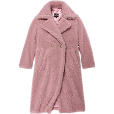 UGG Gertrude Long Teddy Coat - Clay Pink