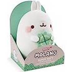 NICI Molang Four leaf clover soft toy, bunny [Levering: 4-5 dage]