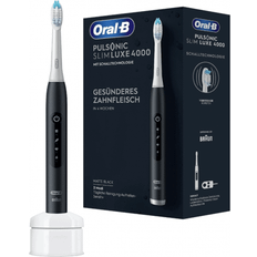 Braun Genopladeligt batteri - Sonic Elektriske tandbørster Braun Oral-B Pulsonic El-tandbørste Slim Luxe 4000 Black
