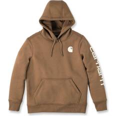 Carhartt Dame Sweatere Carhartt Clarksburg dame hættetrøje, Brown