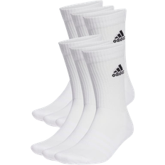 Adidas Bomuld - Dame Tøj adidas Cushioned Sportwear Crew Socks 6-pack - White/Black