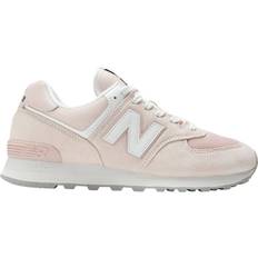 New Balance Beige - Dame Sko New Balance 574 - Pink/White