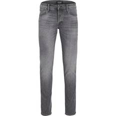 Lav talje - Polyester Bukser & Shorts Jack & Jones Glenn Original Sq 349 Noos Slim Fit Jeans - Grey/Black Denim