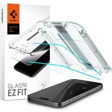 Spigen pro 15 Spigen EZ FIT GLAS.tR Screen Protector for iPhone 15 Pro 2-Pack