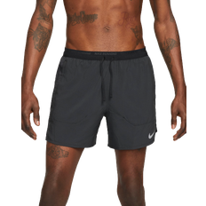 Nike Badeshorts - Herre - Løb - XL Nike Men's Dri-Fit Stride 5" Brief-Lined Running Shorts - Black