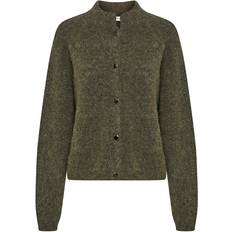 Gestuz Alpha Cardigan - Dark Olive Melange