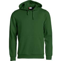 Grøn - Unisex - XL Sweatere Clique Basic Hoodie Unisex - Bottle Green