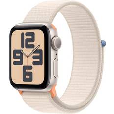 Wearables apple watch se gps og cellular Apple Watch SE GPS + Cellular 40mm Star Alu Case ->