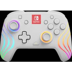 PDP 1 - Nintendo Switch Gamepads PDP Afterglow Wave White Gamepad Nintendo Switch Bestillingsvare, leveringstiden kan ikke oplyses