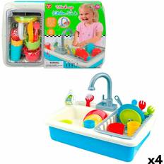 Playgo Legeplads Playgo Spielzeug-Haushaltsgerät 40,5 x 26 x 27,5 cm 4 Stück