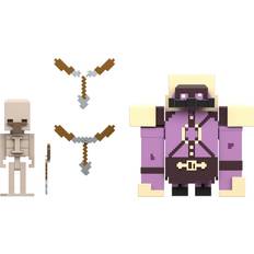 Minecraft Plastlegetøj Byggelegetøj Minecraft Legends Pigmadillo vs Skeleton