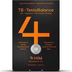 D-vitaminer Kosttilskud 4 Him T8 TestoBalance 60 stk