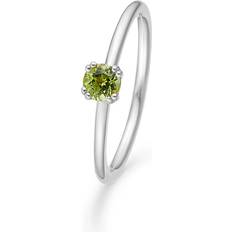 Mads Z Ringe Mads Z Poetry Solitaire Peridot Ring 2146053-56